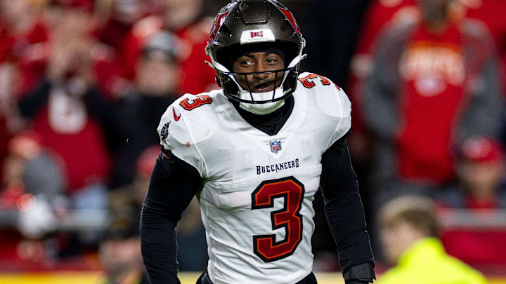 Tampa Bay Buccaneers safety Jordan Whitehead is feared to have suffered a season-ending pectoral injury in Week 12's win.