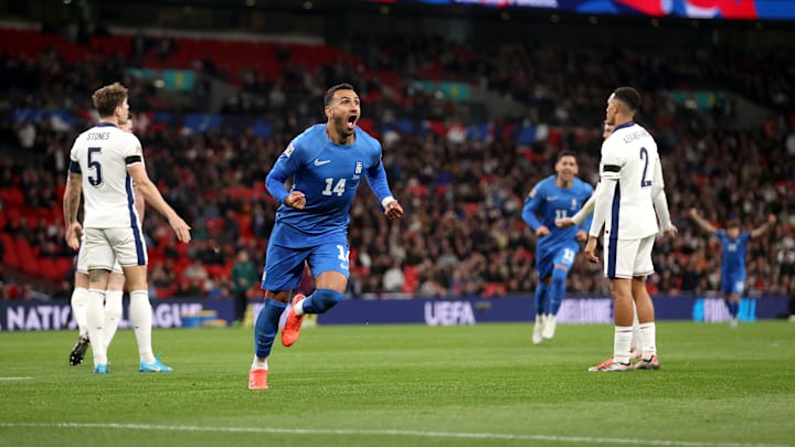 England are seeking revenge on Greece