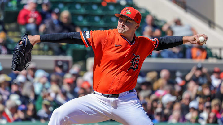 Detroit Tigers pitcher Tarik Skubal 