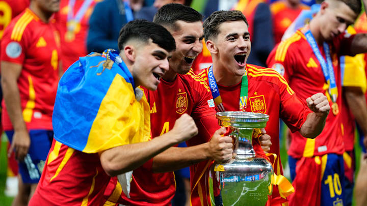 Pedri, Ferran Torres, Gavi Pedri, Ferran Torres, Gavi