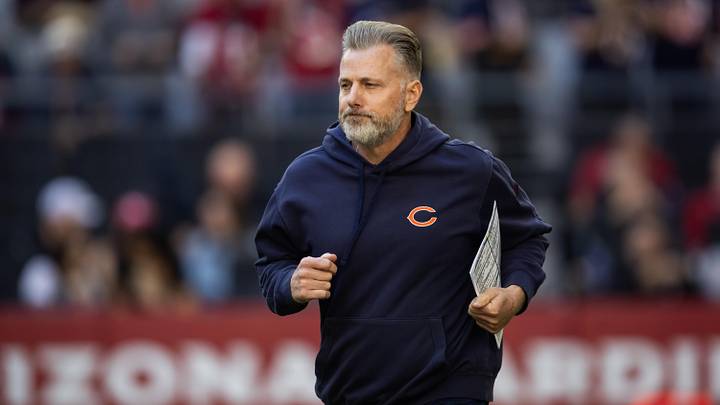 Chicago Bears head coach Matt Eberflus 