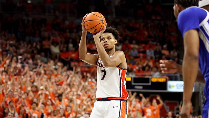 Feb 21, 2026; Auburn, Alabama, USA; Auburn Tigers guard Keyshawn Hall (7) shoots a free throw during the second half against the Kentucky Wildcats at Neville Arena. Mandatory Credit: John Reed-Imagn Images Feb 21, 2026; Auburn, Alabama, USA; Auburn Tigers guard Keyshawn Hall (7) shoots a free throw during the second half against the Kentucky Wildcats at Neville Arena. Mandatory Credit: John Reed-Imagn Images
