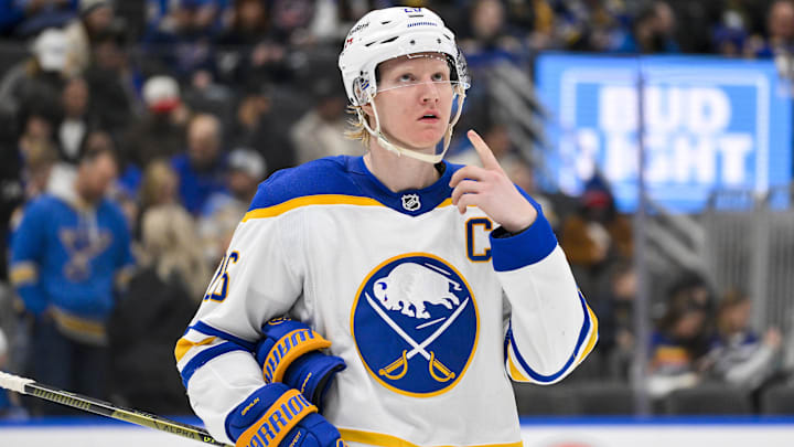 Buffalo Sabres defenseman Rasmus Dahlin