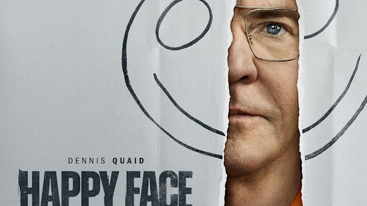 Dennis Quaid as Keith Jesperson Happy Face Teaser Art streaming on Paramount+. Photo credit: Paramount+