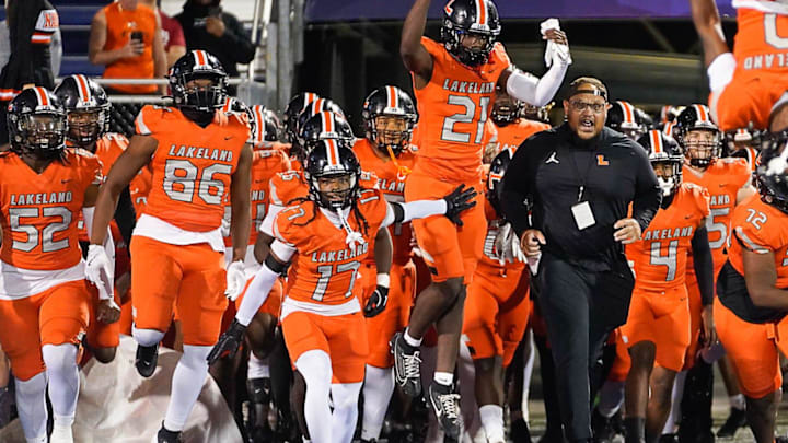 The Lakeland Dreadnaughts returned from California and defeated Central Florida rival Lake Mary, 32-13, on Friday.