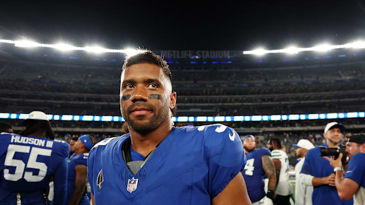 Russell Wilson of the New York Giants