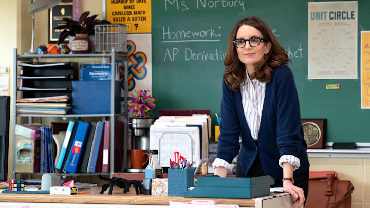 Tina Fey plays Ms. Norbury in Mean Girls from Paramount Pictures. Photo: Jojo Whilden/Paramount © 2023 Paramount Pictures.