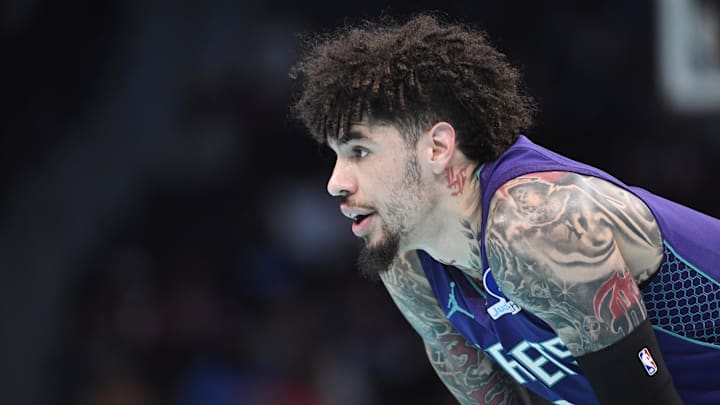 Charlotte Hornets guard LaMelo Ball 