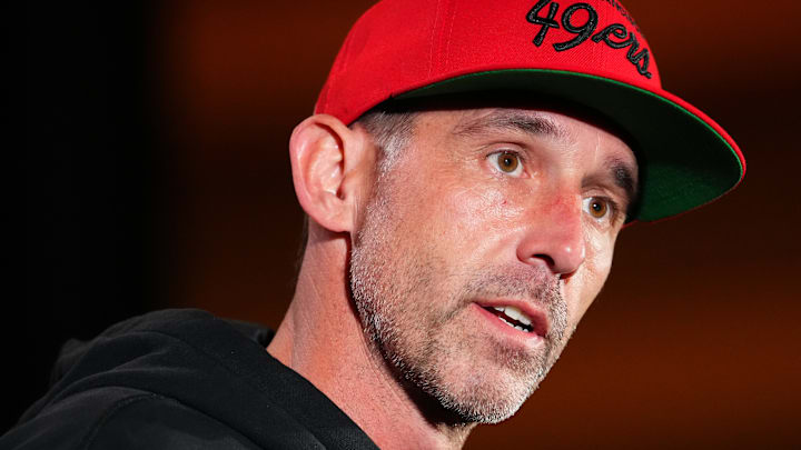 San Francisco 49ers head coach Kyle Shanahan