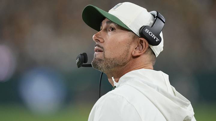 Green Bay Packers head coach Matt LaFleur Green Bay Packers head coach Matt LaFleur