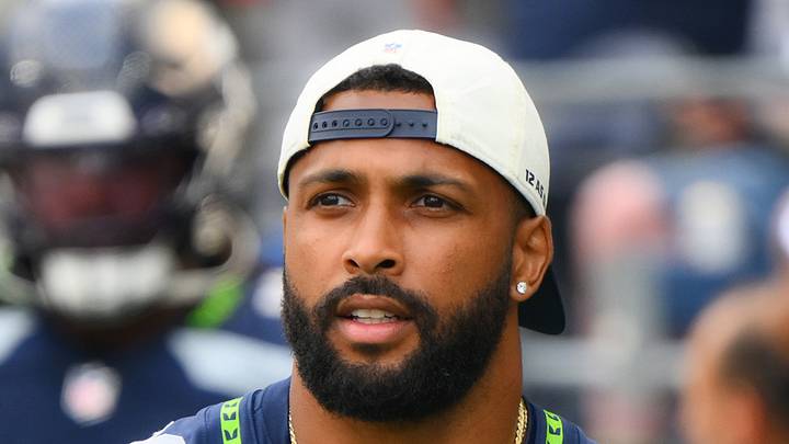Seattle Seahawks safety Julian Love on the sidelines