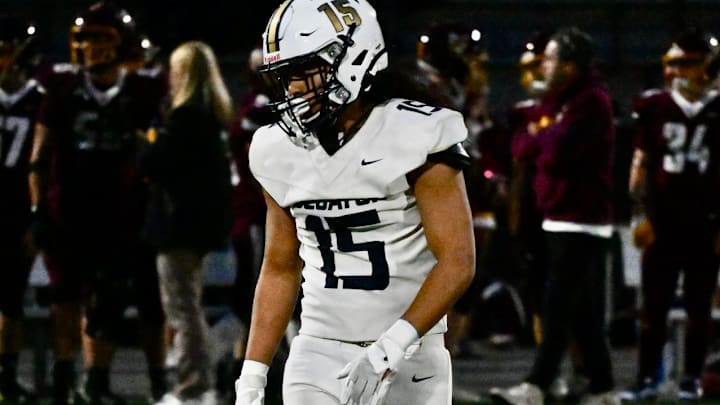 Linebacker Michael Havili is one of nine Gators selected to the all-3A NPSL first team in 2024. Linebacker Michael Havili is one of nine Gators selected to the all-3A NPSL first team in 2024.