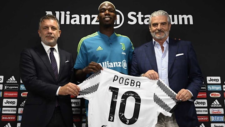 Paul Pogba s'est exprimé devant la presse lors d'une conférence de présentation.