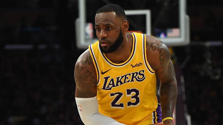 Oct 20, 2018; Los Angeles, CA, USA; Los Angeles Lakers forward LeBron James (23) looks to take a shot in the game against the Houston Rockets at Staples Center. Mandatory Credit: Jayne Kamin-Oncea-USA TODAY Sports Oct 20, 2018; Los Angeles, CA, USA; Los Angeles Lakers forward LeBron James (23) looks to take a shot in the game against the Houston Rockets at Staples Center. Mandatory Credit: Jayne Kamin-Oncea-USA TODAY Sports