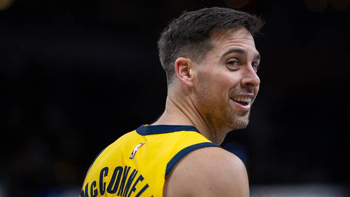 Nov 28, 2025; Indianapolis, Indiana, USA; Indiana Pacers guard T.J. McConnell (9) in the second half against the Washington Wizards at Gainbridge Fieldhouse. Mandatory Credit: Trevor Ruszkowski-Imagn Images Nov 28, 2025; Indianapolis, Indiana, USA; Indiana Pacers guard T.J. McConnell (9) in the second half against the Washington Wizards at Gainbridge Fieldhouse. Mandatory Credit: Trevor Ruszkowski-Imagn Images