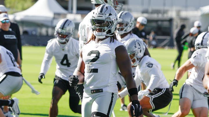 Raiders Running Back Ashton Jeanty