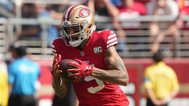 San Francisco 49ers wide receiver Mike Evans