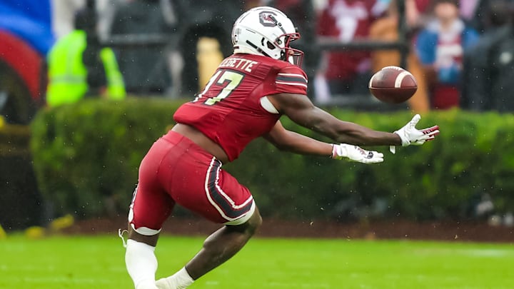 South Carolina Gamecocks wide receiver Xavier Legette