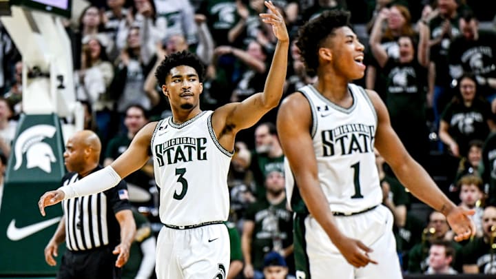 Michigan State is a home favorite against Michigan on Sunday.