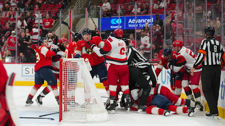 The Panthers have had the Hurricanes' number this season.