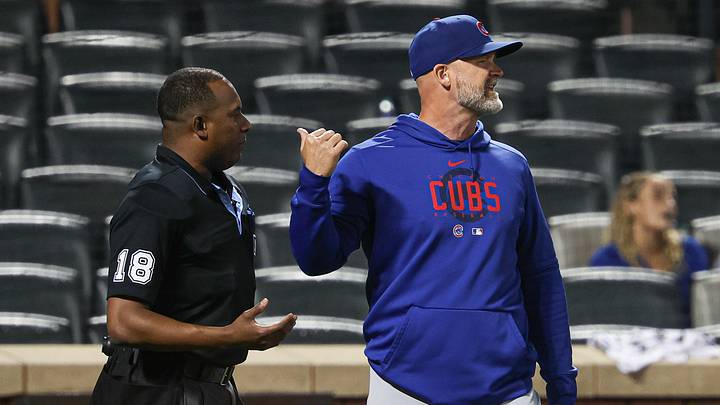 Chicago Cubs manager David Ross. Chicago Cubs manager David Ross.