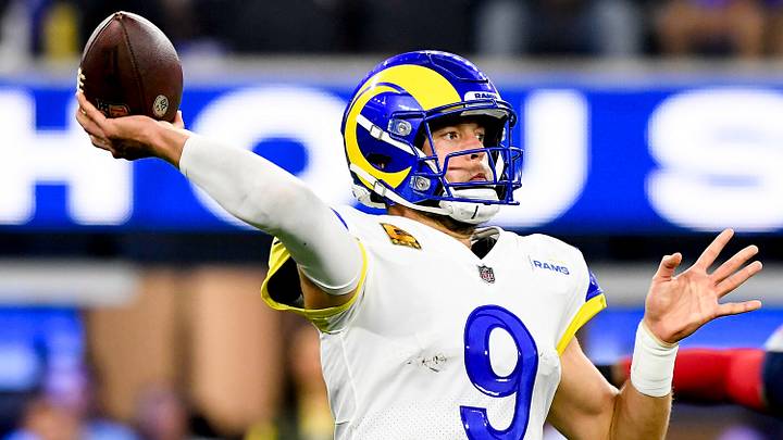 Rams quarterback Matthew Stafford won his first MVP in 2025. Rams quarterback Matthew Stafford won his first MVP in 2025.
