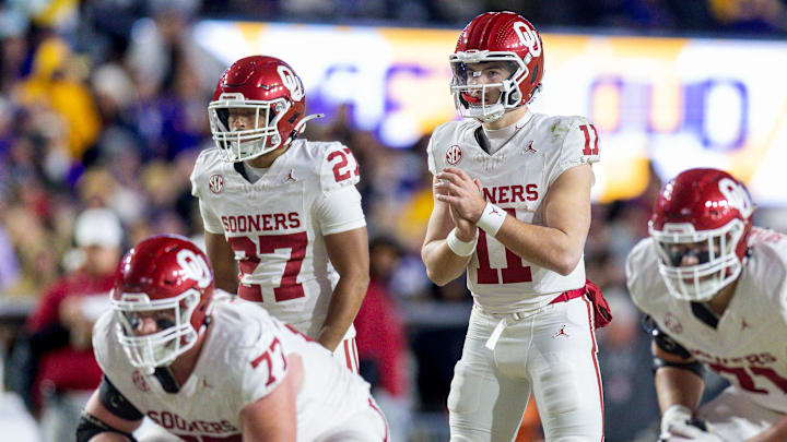 Oklahoma quarterback Jackson Arnold