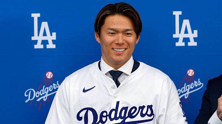 Los Angeles Dodgers Introduce Yoshinobu Yamamoto