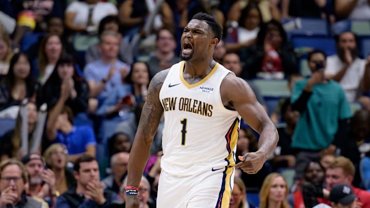 New Orleans Pelicans forward Zion Williamson