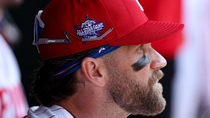 Bryce Harper was one of many Phillies hitters who struggled in the opening series. Bryce Harper was one of many Phillies hitters who struggled in the opening series.