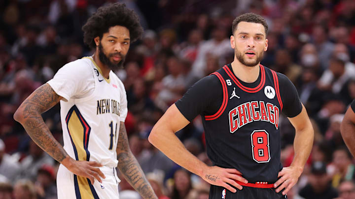 Brandon Ingram, New Orleans Pelicans and Zach LaVine, Chicago Bulls