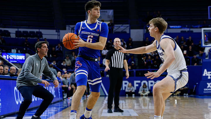 Boise State Broncos forward Pearson Carmichael.