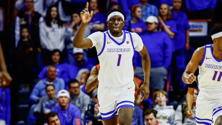 Boise State Broncos forward O'Mar Stanley.