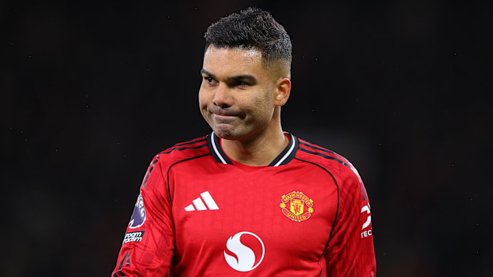 Casemiro é titular do Manchester United