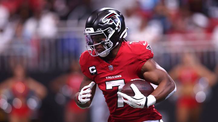 Atlanta Falcons running back Bijan Robinson is a solid prop target in Week 3. Atlanta Falcons running back Bijan Robinson is a solid prop target in Week 3.