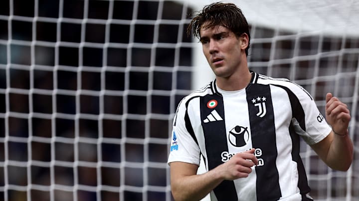 Vlahovic é uma arma importante no ataque da Juventus