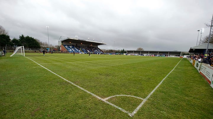 05/02/11 SCOTTISH CUP 5TH RND.STRANRAER v MOTHERWELL.STAIR PARK - STRANRAER.Home of Stranraer FC  