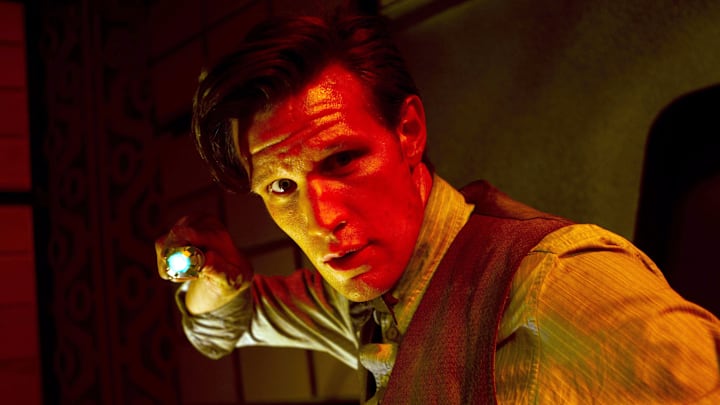 Doctor Who, Season 7, Episode 10, The Doctor (Matt Smith). Courtesy BBC