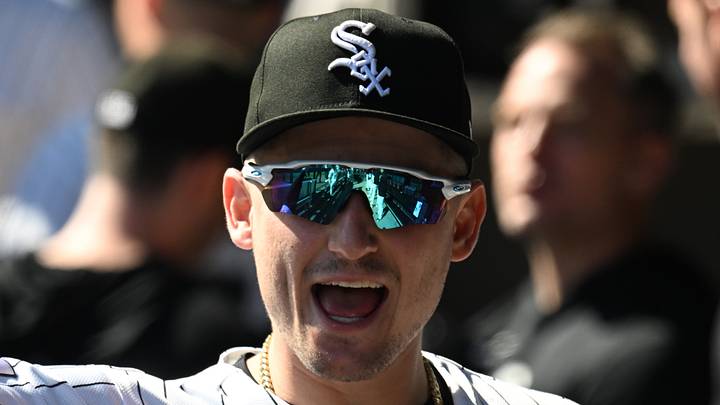 Sep 27, 2026; Chicago, Illinois, USA; Chicago White Sox shortstop Colson Montgomery (12) is seen in the dugout before the game against the Colorado Rockies at Rate Field. Mandatory Credit: Matt Marton-Imagn Images Sep 27, 2026; Chicago, Illinois, USA; Chicago White Sox shortstop Colson Montgomery (12) is seen in the dugout before the game against the Colorado Rockies at Rate Field. Mandatory Credit: Matt Marton-Imagn Images