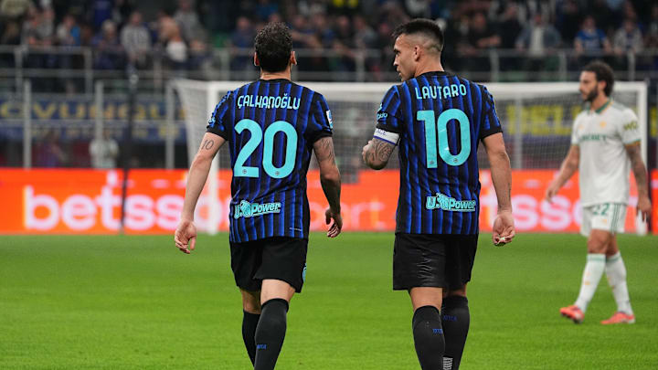 Hakan Calhanoglu, Lautaro Martinez