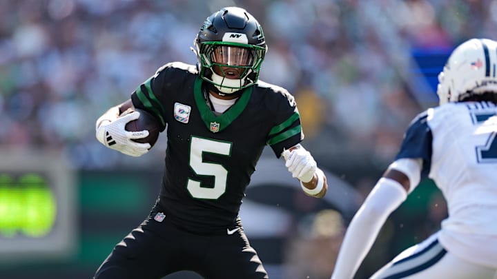 New York Jets wide receiver Garrett Wilson New York Jets wide receiver Garrett Wilson