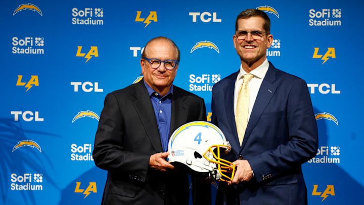 Los Angeles Chargers Introduce Jim Harbaugh As Head Coach