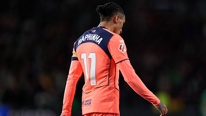 Raphinha a loupé les deux derniers matchs du Barça.