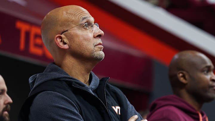 Former Penn State and current Virginia Tech head coach James Franklin