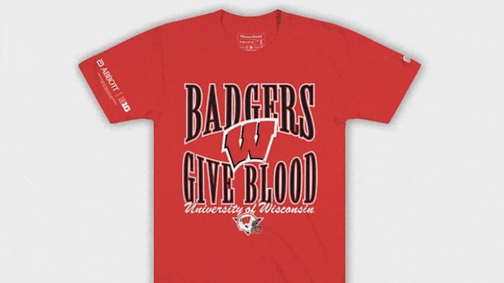 Badgers Give Blood T-Shirt