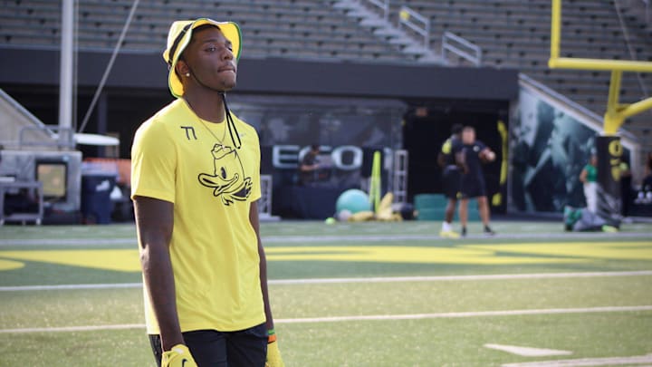 At 6-6, 250 Kendre Harrison is an athletic freak, a sleek power forward who also happens to be one of the country's best tight ends.