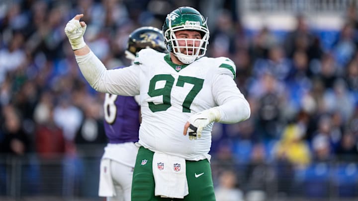 New York Jets defensive tackle Harrison Phillips New York Jets defensive tackle Harrison Phillips