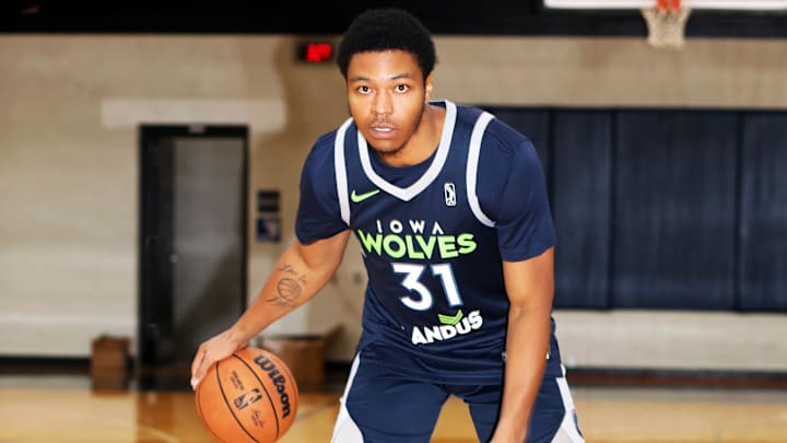 Iowa Wolves basketball guard Nojel Eastern attends Media Day