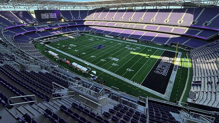 A view of Northwestern's Ryan Field before the Big Ten game between the Penn State Nittany Lions and Northwestern Wildcats.