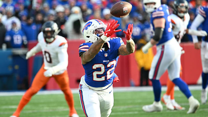 Buffalo Bills running back Ray Davis. Buffalo Bills running back Ray Davis.